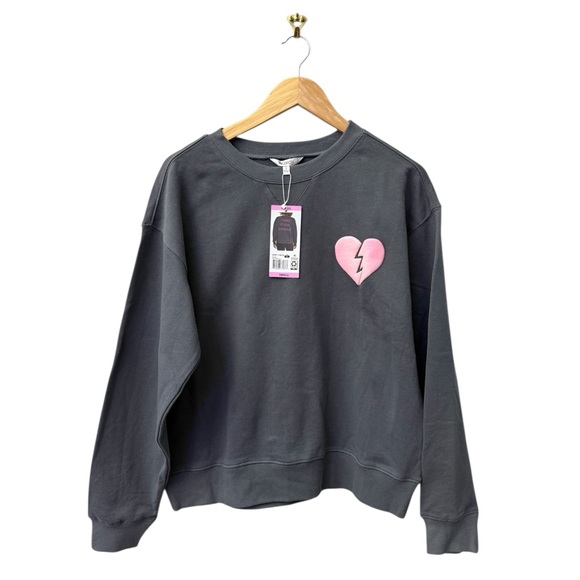 Wildfox Tops - Wildfox NWT Graphic Crewneck "I Wish It Was Saturday" Sweatshirt size Small